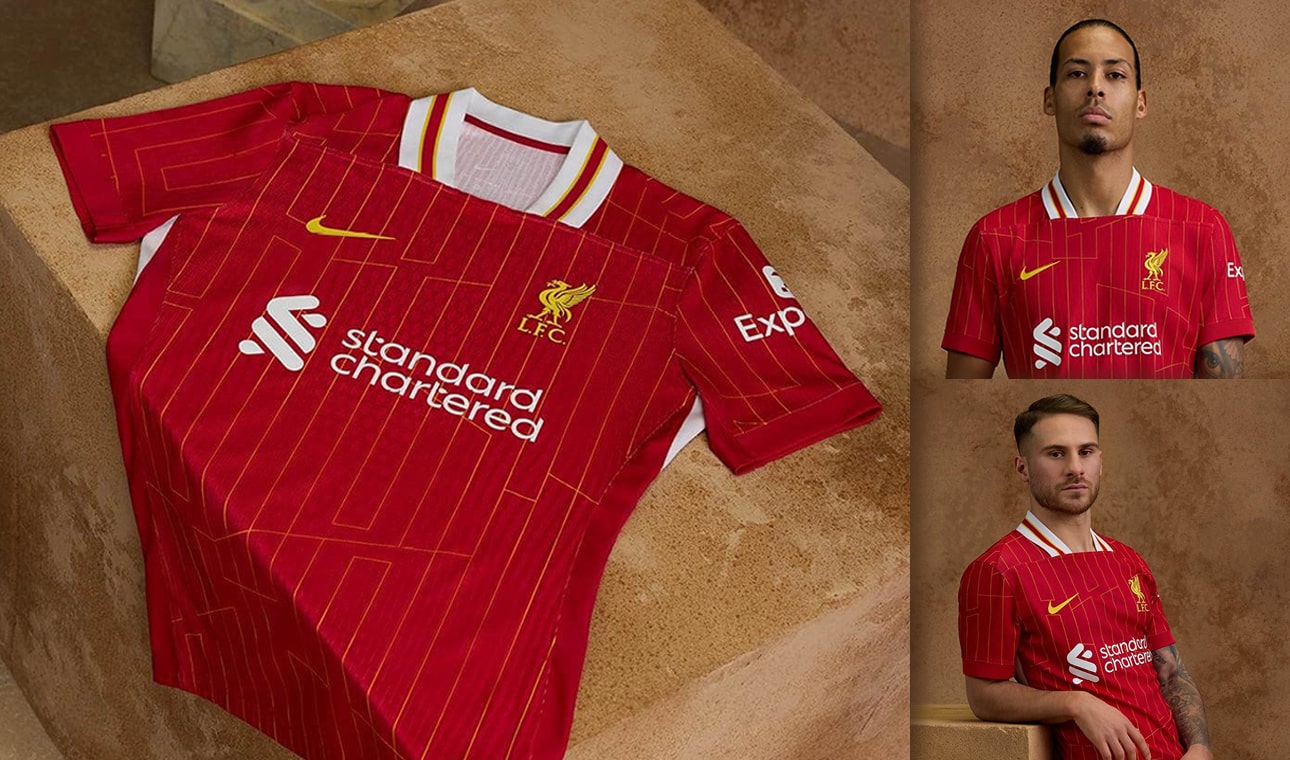 Detalles de la camiseta Nike Liverpool FC 2024/2025 Cup